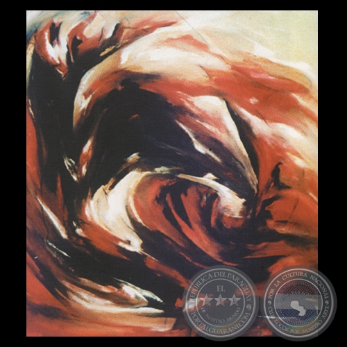 AUTORRETRATO, 1988 - Óleo sobre tela de GILDA MARTÍNEZ YARYES